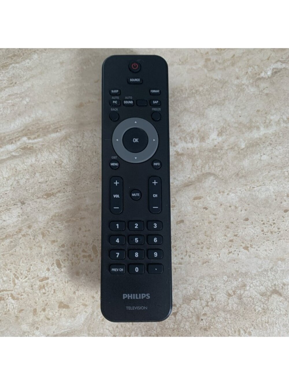 Philips TV Remote Control OEM Television Replacement UM-4 IECR03 Tested Working